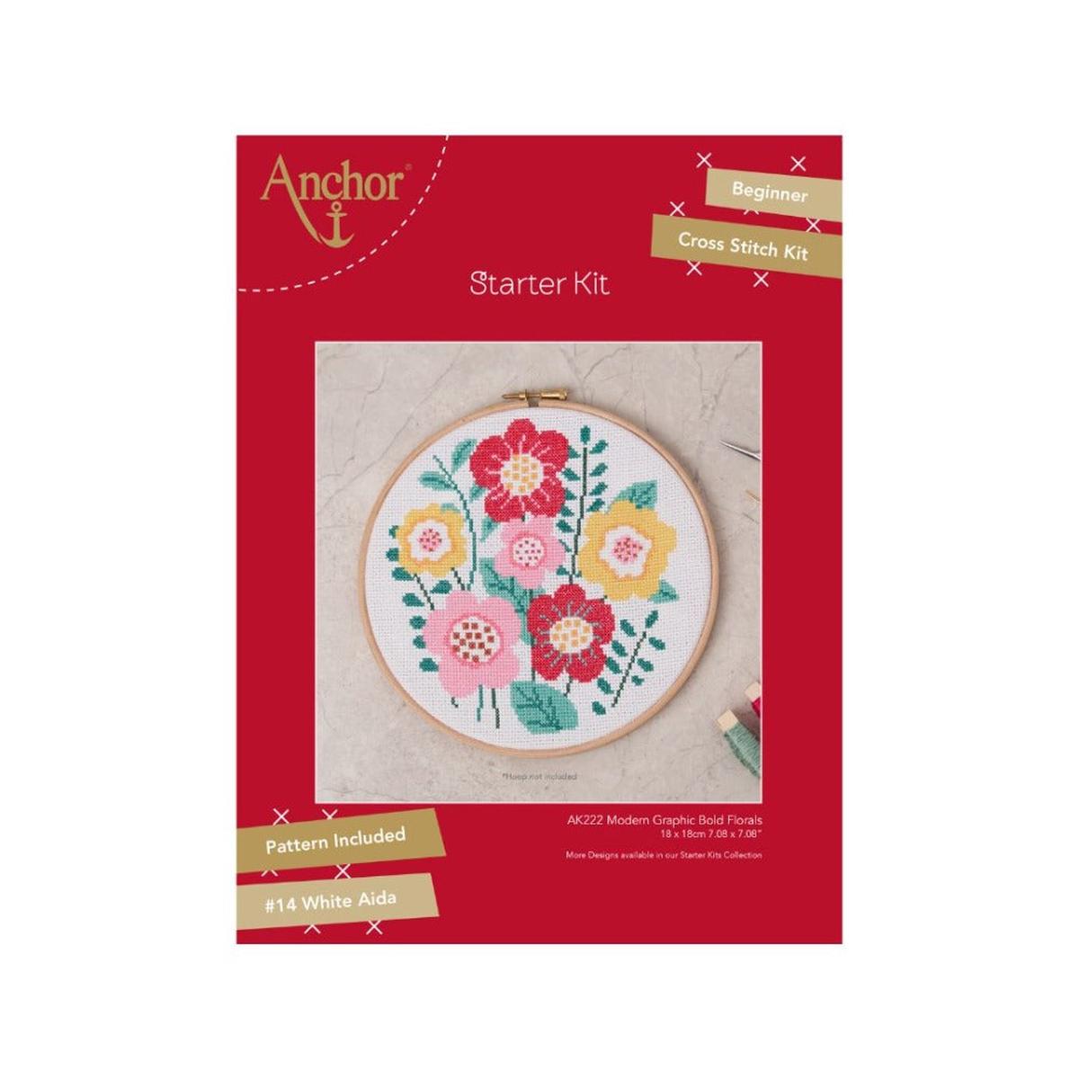 Anchor Modern Graphic Cross Stitch Kit