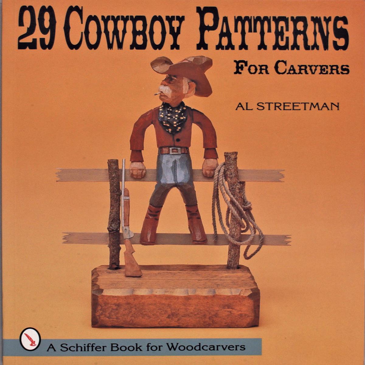 29 Cowboy Patterns for Carvers